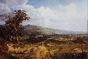 Theodore Fourmois Landscape in the Ardennes Germany oil painting artist